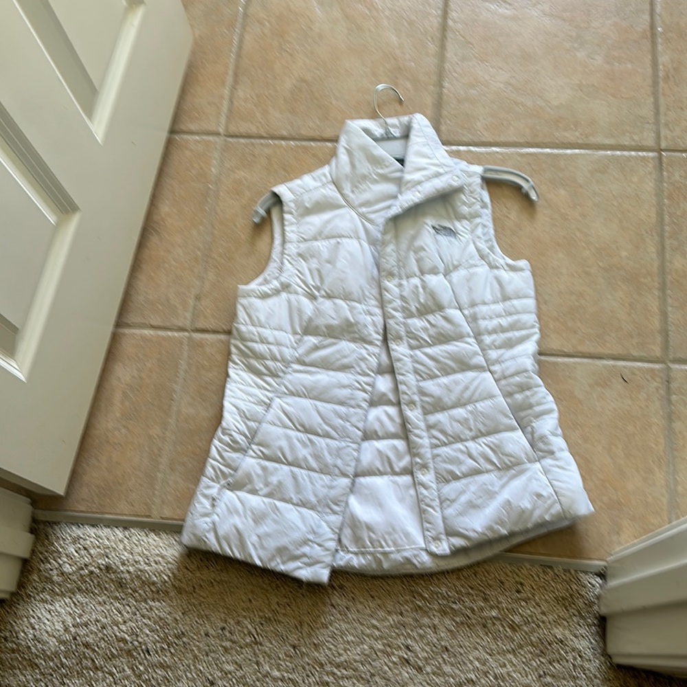 COPY - White north face vest